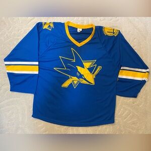 Sharks x Warriors Mashup Jersey Medium